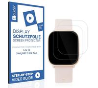 Ecultor 2x pellicola protettiva 3D compatibile con Liu Jo SWLJ082 1.85 Zoll, Flessibile, 100% copertura, Fingerprint-ID Compatibile, Protezione schermo