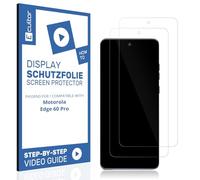 Ecultor FLEX 2x Pellicola Protettiva opaca per Motorola Edge 60 Pro | Antiriflesso, Copertura Totale dello schermo al 100%, autorigenerante, senza bolle, anti impronte, autoadesiva