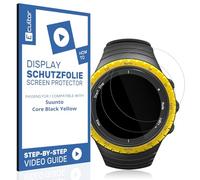 Ecultor FLEX 2x Pellicola Protettiva opaca per Suunto Core Black Yellow