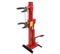 ECUTEE Compressore a Molla Ammortizzatore Idraulico 3T, Compressore Idraulico per Molle di Carico 7 Livelli Regolabili, Kit di Strumenti Compressore a Molla Cilindro Idraulico con Pedale