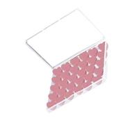 ECVGHD Tappi per le orecchie in silicone a forma di cuore, resistenti all'acqua, con cancellazione del rumore, 30 pezzi