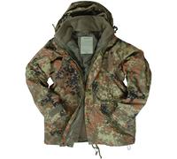 Ecwcs Army Jacket Combat Hombres Smock Parka Con Cappuccio Mucchio Flecktarn Cam
