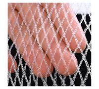 ECwtpndf Rete antigrandine da Giardino, Hail Ion Netting HDPE White Multiple Sizes for Garden Orchard(5x50 m)