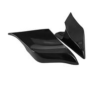 ECZDDEFS 1 Paio per Harley per Touring per Electra per Road per Glide 2014-2023 Pannello di Copertura Laterale Esteso Allungato per Moto Borsa Sella Moto(Gloss Black)