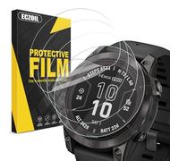 ECZOIL 4 Pezzi Protezione Schermo per Garmin Fenix 7 Pro, Senza Bolle Antigraffio Alta Definizione Qualità Superiore Trasparente Morbido TPU Pellicola Protettiva Ultra Sottile