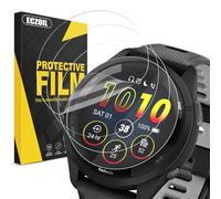ECZOIL 4 Pezzi Protezione Schermo per Garmin Forerunner 265, Senza Bolle Antigraffio Alta Definizione Qualità Superiore Trasparente Morbido TPU Pellicola Protettiva Ultra Sottile