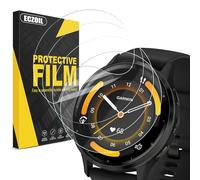 ECZOIL 4 Pezzi Protezione Schermo per Garmin Venu 3 45mm, Senza Bolle Anti-Graffi Alta Definizione Qualità Superiore Trasparente Morbido TPU Pellicola Protettiva Ultra Sottile