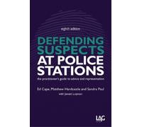 Ed Cape Defending Suspects at Police Stations (Tascabile)