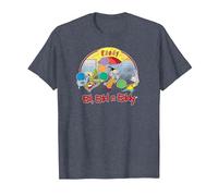 Ed, EDD n Eddy Candy Jawbreakers Maglietta, Uomo, Pervinca, XL