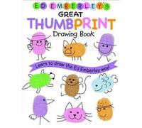 Ed Emberley Ed Emberley's Great Thumbprint Drawing Book (Tascabile)