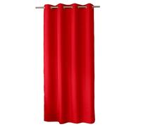 ED ENJOY HOME 1 Tenda Decorativa, Poliestere, Rosso, 140 x 240 cm