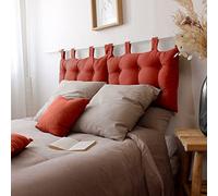 ED ENJOY HOME Testiera da parete, 70 x 45 cm, in terracotta, da appendere, cuscino trapuntato, 100% cotone, collezione Panama