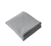 ED Enjoy Home - Tovaglia grigia idrorepellente 140 x 240 cm, effetto lino, 80% cotone e 20% poliestere, cotone riciclato 180 g/m², collezione decorazione da tavolo da esterno Lina, motivo campagna