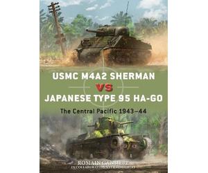 Ed Gilbert Romain Cansièr USMC M4A2 Sherman vs Japanese Type 95 Ha-G (Tascabile)