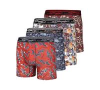 ED HARDY Boxer da uomo, 4 pezzi, 4 pezzi - Teschi e aquile, Small