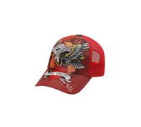 Ed Hardy Cappello da baseball 'Brave Hearts' castano / granatina / nero / bianco Donna - Accessori - Cappelli e berretti - Cappelli da baseball Ed Hardy 55-60
