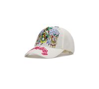 Ed Hardy Cappello da baseball 'Pirates Airtex' giallo / rosso / nero / bianco naturale Donna Ed Hardy 55-60