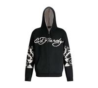 Ed Hardy Giacchetta 'Love Kills' nero / bianco Uomo - Abbigliamento - Pullover e cardigan - Cardigan Ed Hardy L
