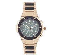 ED HARDY Orologio da uomo color oro e nero opaco con quadrante rotondo 50441GB-42-X27