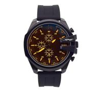 ED HARDY Orologio da uomo nero con quadrante rotondo 50445BB-42-D02