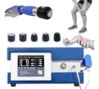 Ed Macchina per Terapia ad Onde D'Urto Massaggiatore, per Trattamento Della Disfunzione Erettile e Massaggiatore per Tessuti Profondi Muscolari Alleviare Dolore, con 5 Testine Massaggianti