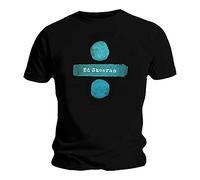 Ed Sheeran - Copertina per Maglietta, con Logo Diviso, Colore: Nero Nero M