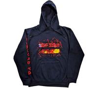 Ed Sheeran Felpa con Cappuccio Equals Logo Nuovo Ufficiale Unisex Navy Blu Size L