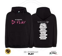 Ed sheeran play album felpa hoodie music pop