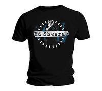 Ed Sheeran - T-Shirt - Uomo Nero Medium