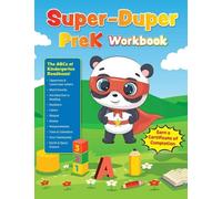 Super-Duper Prek Workbook: Spark Pre-Reading, Writing, and Math Skills!