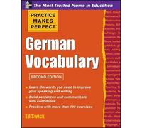 Ed Swick Practice Makes Perfect German Vocabulary (Tascabile)