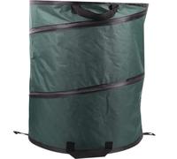 EDA - Borsa da ritiro Pop UP 117 L - Borsa per rifiuti da giardino pieghevole - Impermeabile - 3 manici - Ø 50 x H.60 cm - Verde