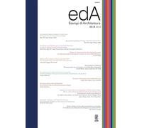 EdA. Esempi di Architettura. 2026. International Journal of Architecture and Engineering (Vol. 13/1)
