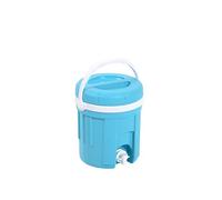 EDA Fontaine 4 L ISOTHERME avec POIGNEE, TOTALEMENT ISOLEE, COUVERCLE COMPRIS Dim.: E 23,3 X H 26 CM Bleu Turquoise - INT. Blanc 10195 B.TU/BL CX6