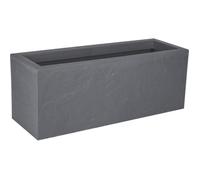 Volcania'Up Fioriera 57 L - EDA - Decorazione Imitazione Pietra - Grigio Ciottolo - 79,5 x 29,5 x 29,5 cm
