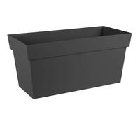 EDA Parete con ruote Tuscany - 79 x 35 x H 39 cm - 74 L - Nero