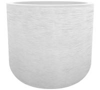 EDA PLASTIQUE - Pentola Tonda 40 Cm Graphit'up - 32,5 L - Bianco Limato