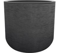 Vaso da fiori - EDA PLASTIC - Graphit'Up - 50 cm - 67 L - Grigio antracite