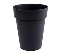 Eda Plastiques 13629 G.Ant SX3 Toscane - Vaso da Fiori, in Polipropilene, 44 x 53 cm, Colore: Grigio Antracite