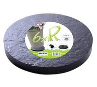 Supporto per rotelle - EDA PLASTIC - Ø40cm - Polipropilene - Grigio - Universale