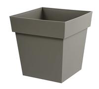 EDA Plastiques Vaso Quadrato Toscane, 39 x 39 x 39 cm, 13627 BL SX3