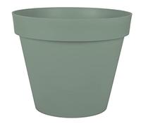 EDA - Vaso di fiori rotondo Toscana Ø 48 cm - Volume 43 L - Ø 47,5 x H.39 cm - Verde alloro