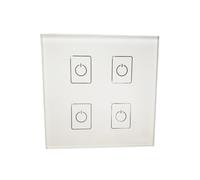 EDA1 EDA2 EDA3 EDA4 Interruttore di controllo touch screen a parete dimmer Controller LED LT-404-5A(EDA4 4 Channel)
