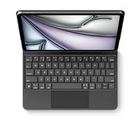 edaiser Custodia per tastiera magica wireless per Apple iPad Pro 11" (M4) 2024: trackpad multi-touch intelligente, retroilluminazione RGB, nero