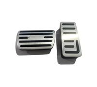 Edali Per Auto Copripedali Auto Copripedali Acceleratore/freno Poggiapiedi Tappetino Antiscivolo Senza Foratura Per HR-V HRV 2021 2022 2023 CYPMDW(AT Silver 2 pcs)