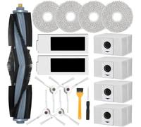 EDARTO Accessori compatibili con i Robot aspirapolvere ECOVACS Deebot T20 Omni, T20 Max, T20 PRO. 4 spazzole Laterali, 4 salviette, 4 Sacchetti raccoglipolvere, 2 filtri, 1 Spazzola Principale, 1 CAC