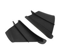 EDAUZVFR Ali Antivento Fisse Compatibile con CBR650R per CBR650F per CBR500R per CBR1000RR 2 Pezzi di Alette Aerodinamiche per Moto per Kit Alette, Spoiler Laterali, Deflettori Aria