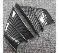 EDAUZVFR Ali Antivento Fisse Compatibile con Ninja 650 per ER6F 2017 2018 2019 2020 2021 2022 2023 2024 2 Pezzi Alette per Carenatura Moto Alette Laterali Aerodinamiche Spoiler