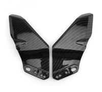 EDAUZVFR Ali Antivento Fisse Compatibile con Yamaha per YZF-R1 per YZF-R6 2000-2020 2 Pezzi Spoiler Laterale per Moto Carenatura Coperture Antivento Aletta Aerodinamica per Ala