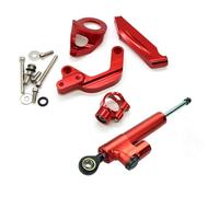 EDAUZVFR Ammortizzator Manubrio Moto Compatibile con Suzuki per GSXR1000 per GSXR-1000 2009-2015 Moto Ammortizzatore di Sterzo Stabilizzare Staffa di Montaggio Kit di Supporto
